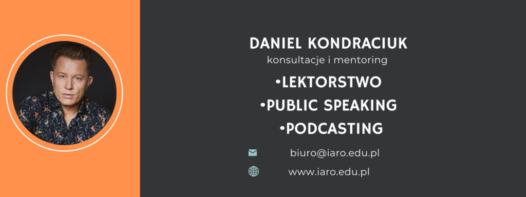 konsultacje i mentoring lektorski - Daniel Kondraciuk